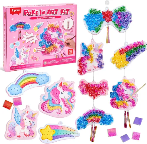 Vista 12 de JoyCat Kit de arte Poke de diseño de moda para niñas, 6 maniquíes sin coser