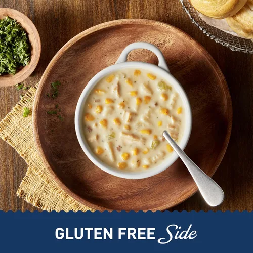 Vista 5 de Progresso Caldo de Maíz con Pollo, Sopa enlatada reducida en sodio, lata de 18.5 oz