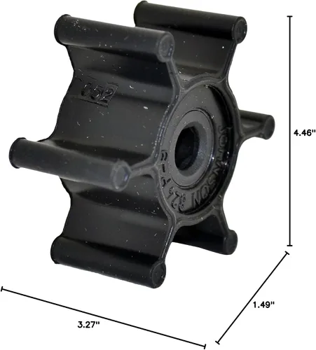 Vista 2 de Johnson Pump s 09-824P-9 Impulsor de nitrilo F4, 0.31 pulgadas