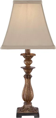Vista 6 de Regency Hill Alzano 18" High Table Lamp Bronze Brown Accent Traditional