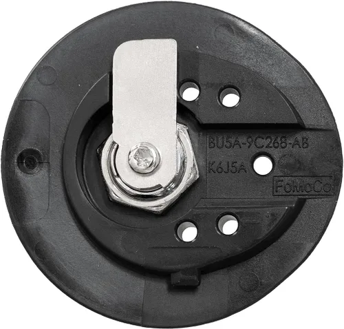 Vista 4 de OEM BU5Z-9C268-B Puerta de enchufe de combustible con bloqueo hecha para Mustang y F150 2017-2022
