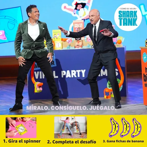 Vista 4 de It's Bananas! The Monkey Tail Game – Divertido juego familiar y de fiesta para niños y adultos Regalo divertido para cumpleaños, Navidad