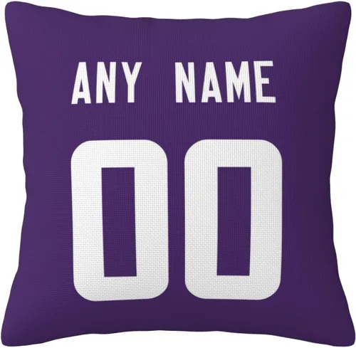 Vista 11 de Fundas de almohada de fútbol – Fundas de almohada personalizadas con cualquier nombre y número, regalo personalizado para hombres, mujeres y niños