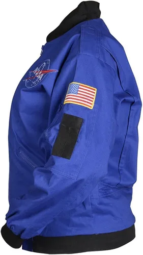 Vista 3 de Chaqueta de vuelo de astronauta de la NASA (azul)