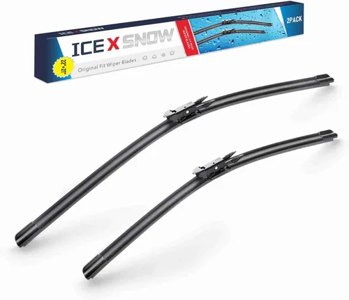 Vista 32 de Escobillas limpiaparabrisas repelentes al agua de 13"+13" de repuesto para JEEP Wrangler TJ 2006 2005 2004 2003 2002 2001 2000 1999 1998 1997