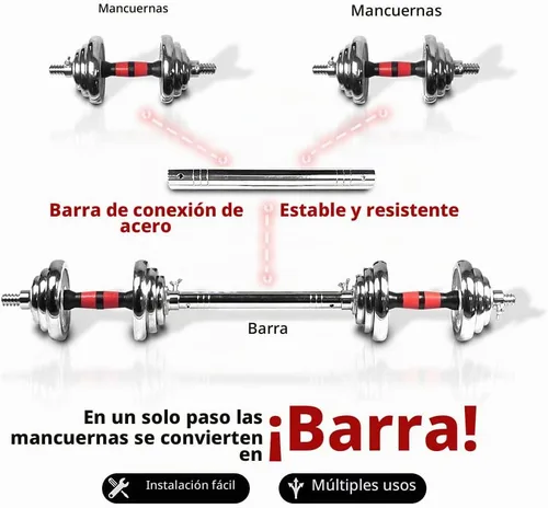 Vista 3 de SimpleL Juego de mancuernas ajustables para levantamiento de pesas, 44 libras, 66 libras, 110 libras, con estuche de transporte
