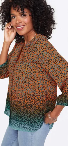 Vista 9 de NYDJ Women's Pintuck Blouse 34 Sleeve