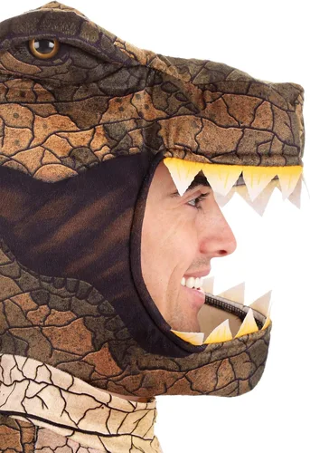 Vista 7 de Traje de dinosaurio prehistórico T-Rex para hombre