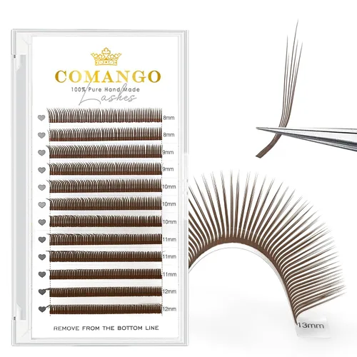 Vista 49 de CoMango Spikes - Extensiones de pestañas Flora 5D, color negro mate