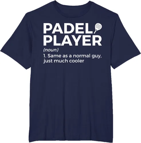 Vista 61 de Camiseta de Padel Player Definition Padel Tenis, Negro