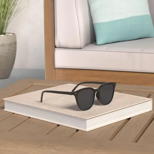 Vista 12 de FIMILU Paquete de 2 lentes de sol polarizados para mujer, lentes de protección UV400, montura grande, lentes de moda, elegantes