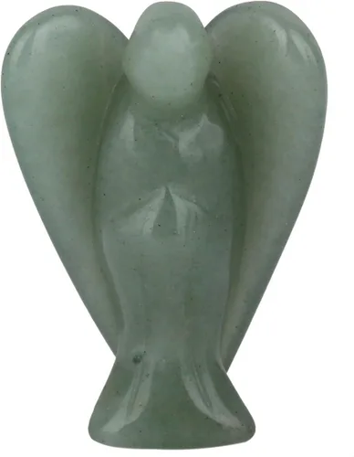 Vista 13 de SUNYIK, estatua de bolsillo de ángel guardián esculpida a mano, curación Reiki espiritual, figura esculpida., piedra ojo de tigre, Tiger's Eye