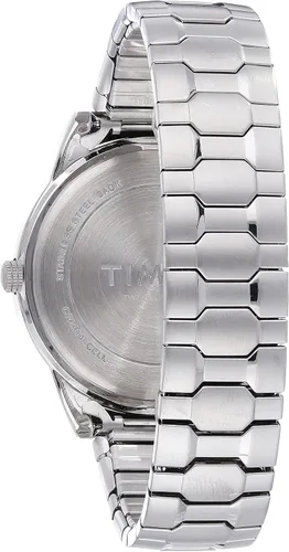 Vista 19 de Reloj de cuarzo Citation de 1.654 in con correa de acero inoxidable para hombre