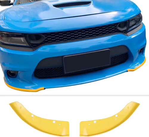 Vista 8 de Hoolcar Protector de parachoques delantero para Dodge Charger SRT 2015-2021, accesorios exteriores, color negro