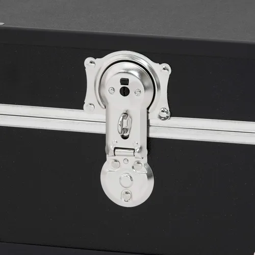 Vista 4 de Seward - Maletero para debajo de la cama con ruedas y cerradura, negro, 31 pulgadas
