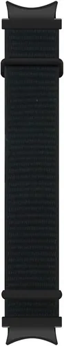 Vista 4 de Nylon Bands Breathable Replacement Watch Strap Sport Loop for Samsung-Galaxy-Watch-4-Classic-46mm/42mm for Galaxy-Watch-4-40mm 44mm wristband Negro