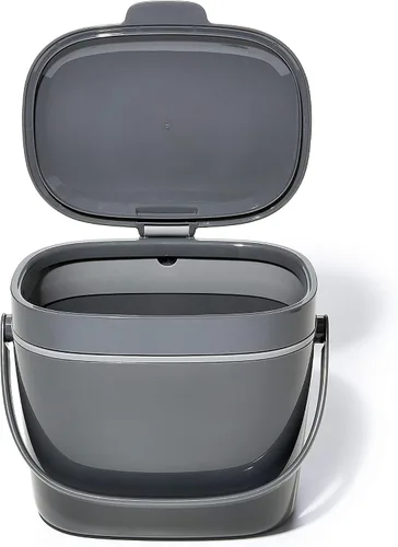 Vista 10 de OXO Good Grips - Contenedor de compost fácil de limpiar, carbón (1,75 galones)
