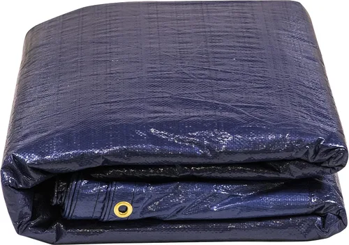 Vista 5 de ColourTree Funda protectora para alberca para el invierno, color azul marino, de lona, extrarresistente, 180 GSM, impermeable, resistente a
