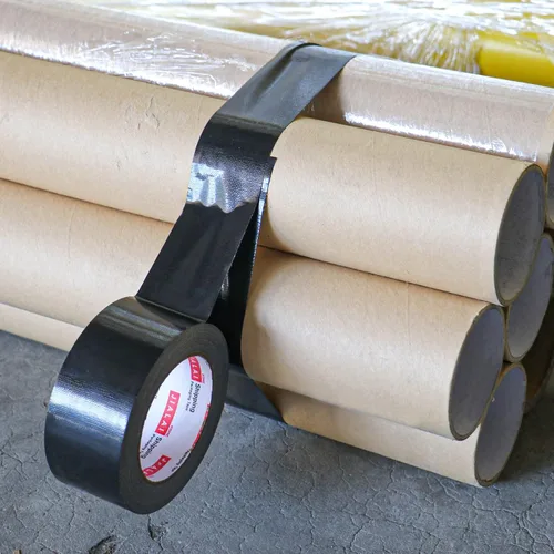 Vista 5 de JIALAI HOME Cinta adhesiva de alta resistencia, cinta negra de 2 pulgadas x 30 yardas, paquete de 3, 8.27 mil, fuerte, flexible, sin residuos