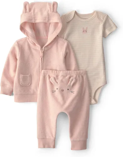 Vista 12 de Carter's Conjunto de pantalón de 3 piezas para bebé niña Floral verde