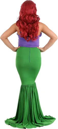 Vista 5 de Disfraz de sirena para mujer, disfraz de sirena de diosa marina para adultos, disfraz de sirena, Multi
