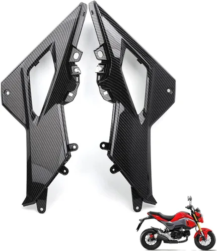 Vista 10 de Mokuo Funda de Velocímetro de Fibra de Carbono para Motocicleta Fit para Honda Grom Msx125 SF 2016-2020 Kit de Carenados Piezas