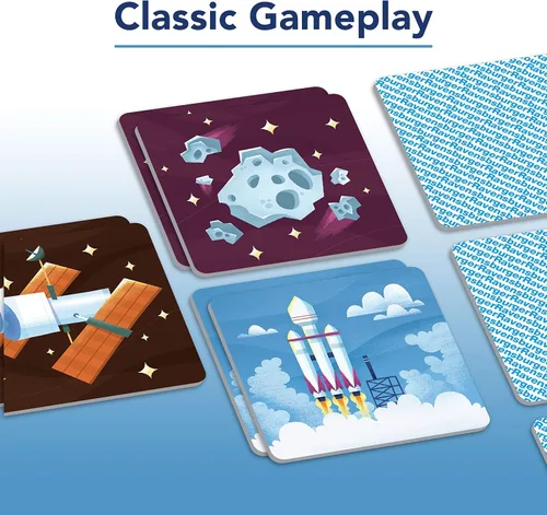 Vista 6 de Ravensburger Juego de memoria espacial – Atractivo juego cósmico a juego para niños Divertido juguete educativo Mejora la concentración