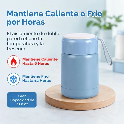 Vista 7 de Juego de lonchera Bento para mujer, con termo de sopa de 12 onzas, con recipientes de alimentos a prueba de fugas, bolsa de almuerzo aislada