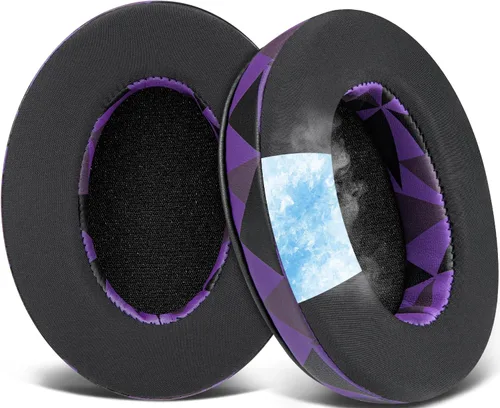 Vista 15 de SOULWIT Almohadillas de gel refrescante para Audio-Technica ATH M50X/M40X, HyperX Cloud/Alpha, SteelSeries Arctis, almohadillas para los oídos
