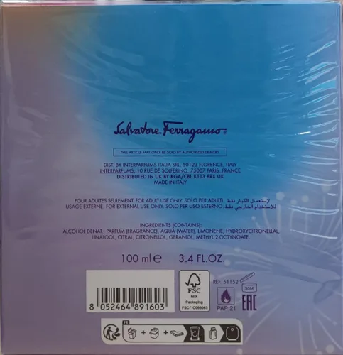 Vista 3 de Salvatore Ferragamo Incanto Shine Eau De Toilette Spray 3 oz / 3.4 fl oz para mujer por 3 fl oz
