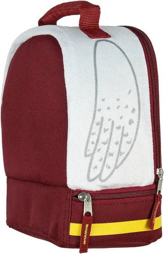Vista 2 de AI ACCESSORY INNOVATIONS Harry Potter Hedwig the Owl Gryffindor House - Lonchera aislada con doble compartimento, 10 pulgadas