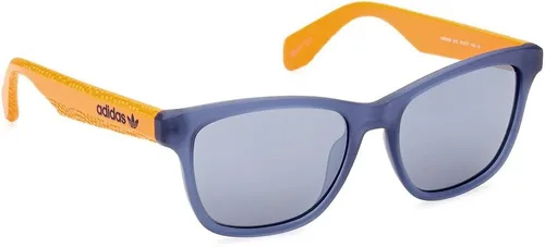Vista 7 de Gafas de sol adidas Originals OR 0069 91C Azul Mate/Espejo Humo