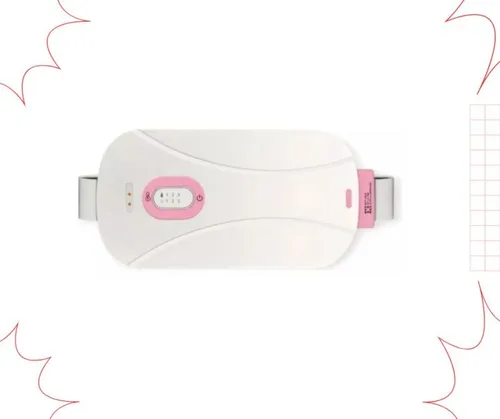 Vista 2 de Cinturón Almohadilla Térmica Para Aliviar Cólicos Menstruales