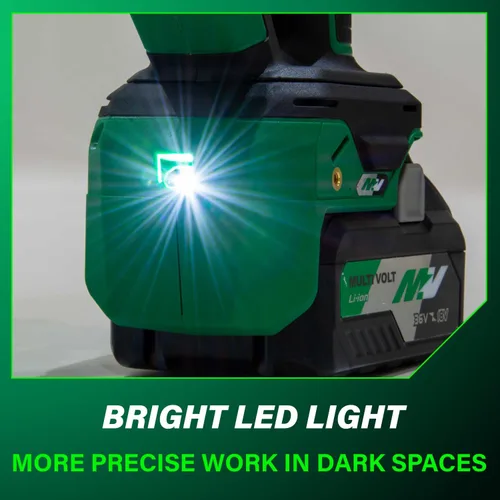 Vista 11 de Metabo HPT Martillo giratorio sin escobillas MultiVolt™ SDS Plus de 36 V con mango en D de 1-1/8 pulgadas, solo cuerpo de herramienta de martillo