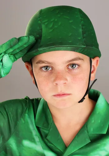 Vista 8 de Plastic Army Man Costume for Kids