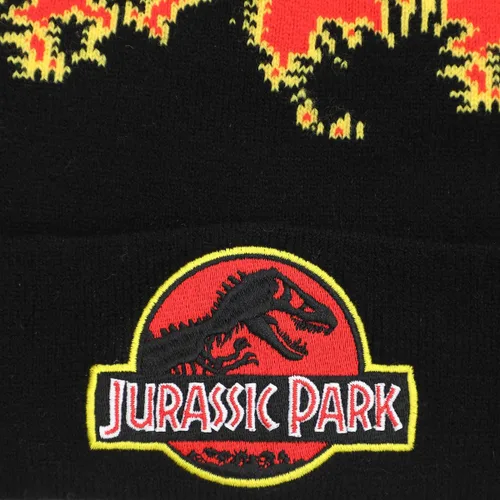 Vista 2 de Jurassic Park Classic Logo Gorro Adulto Multicolor, Multi colorido