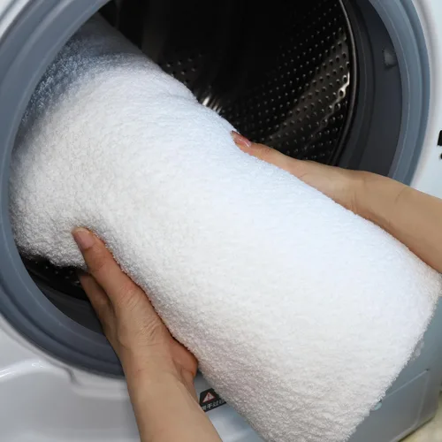 Vista 7 de Everplush Diamond Jacquard - Juego de 6 toallas de baño de lujo, súper suaves, de gran tamaño, altamente absorbentes y de secado rápido para baño