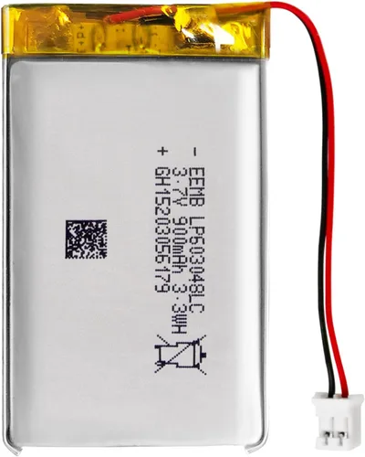 Vista 9 de EEMB Batería de polímero de litio 3.7V 1500mAh 103050 Lipo Batería recargable con conector JST de cable para altavoz y dispositivo inalámbrico