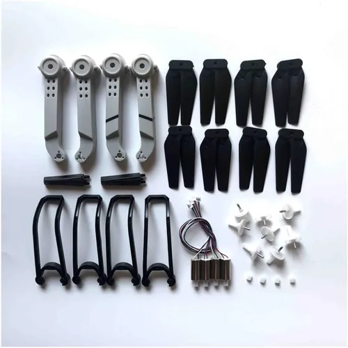 Vista 2 de Ajuste para E88 pro E88 teng1 RC Drone Accesorios de repuesto para motores de brazo, engranajes de hélice, cuchillas de hélice, piezas de repuesto