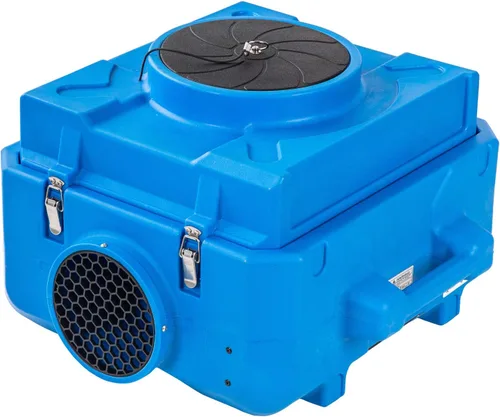 Vista 6 de MOUNTO HEPA500 Purificador de Aire Comercial 500cfm Depurador de Aire Hepa Máquina de Aire Negativo Roto-Moldeado (Azul)