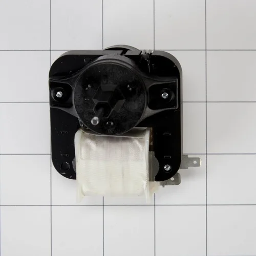 Vista 3 de Whirlpool WPW10128551 Pieza de repuesto original del motor del evaporador del refrigerador de la puerta francesa del OEM – Reemplaza 10449508