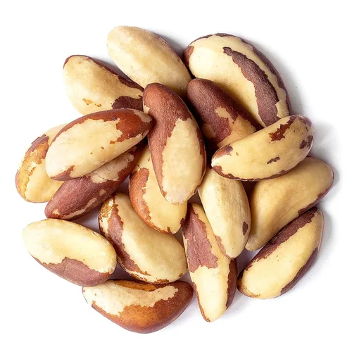 Vista 3 de Nueces de Brasil orgánicas Food to Live® (crudas, sin cáscara)