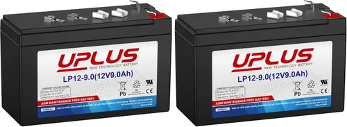 Vista 19 de UPLUS LP12-4.0 12V 4AH batería recargable de la alarma del SLA AGM - terminales F1