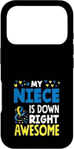 Vista 30 de My Niece is Down Right Awesome Down Syndrome Awareness Case for iPhone 17