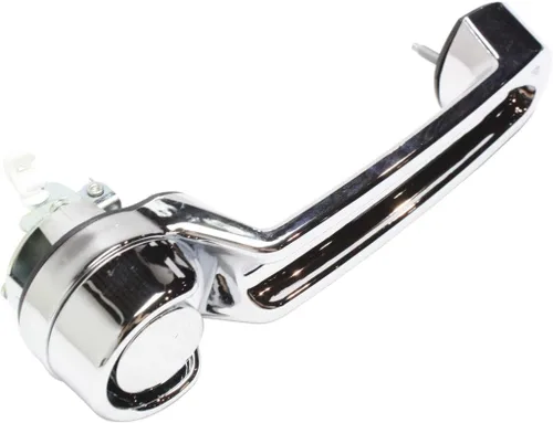 Vista 6 de Para Jeep Wrangler JK Manija de puerta trasera 2007-2017 Exterior Cromo Plástico 55395410AH