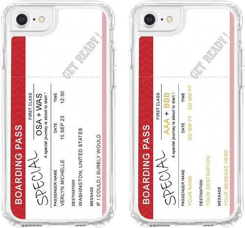 Vista 171 de Funda de teléfono personalizada para Apple iPhone 8 Plus iPhone 7 Plus, personalizada con foto, imagen, texto, imagen, diseño de imagen