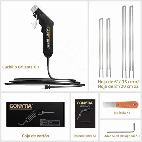 Vista 7 de cortador caliente de la espuma del cuchillo 190W, equipo eléctrico