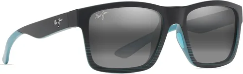 Vista 2 de Maui Jim Gafas de sol rectangulares polarizadas The Flats para hombre y mujer