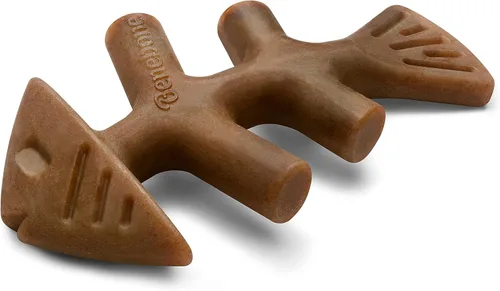 Vista 16 de Benebone Bone - Juguete masticable duradero para perros para masticadores agresivos, tocino real, fabricado en Estados Unidos, pequeño