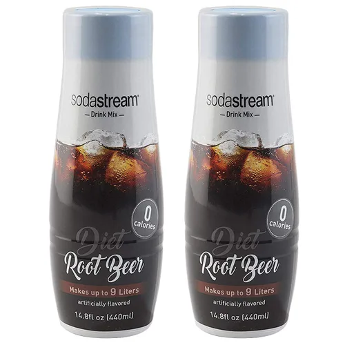 Vista 12 de SodaStream Mezcla de bebida Zero Strawberry Sandía, 14.8 onzas líquidas, paquete de 2